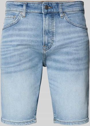 Boss Orange by Hugo Boss BOSS Orange Regular Fit Jeansshorts aus Baumwoll-Mix Modell MAINE SHORTS in Jeansblau, Gr&ouml;&szlig;e 30