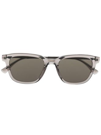 Mykita transparent square-frame sunglasses - women - Acetate/stainless steel - One Size - Grey