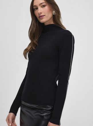 Icone Womens Diamond trim sweater
