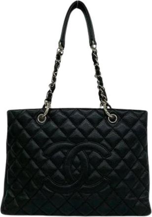Chanel Pre-owned Leather chanel-bags - Dames - Vintage Shopper - Zwart - ONE Size - Vintage