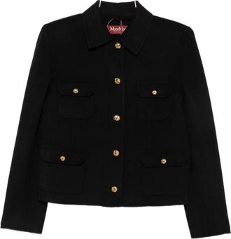 Max Mara Mstvenere 651 007 Jas - Dames - Blazers - Zwart - 2XS - Jassen
