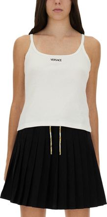 Versace Tops With Logo-Donna