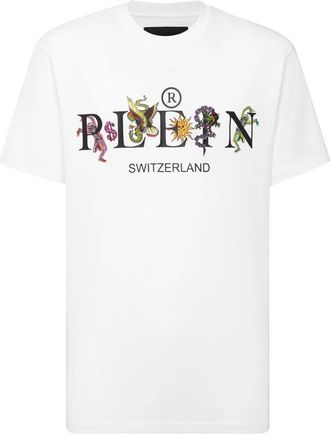 Philipp Plein Heren, Tops, Wit, Maat: 2XL