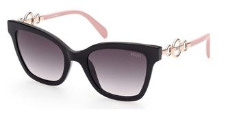Pucci Emilio Pucci EP0158 01B Womens Sunglasses Black Size 54