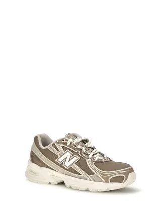 New Balance Womens 740 Sneakers Mushroom - Driftwood Upper: Fabric; Sole: Rubber