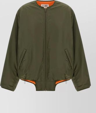 Maison Margiela asymmetric hem oversized jacket