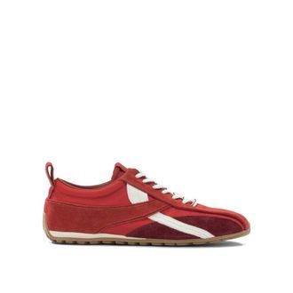 Alohas Alohas, Schoenen, Dames, Rood, 37 EU, Leer, Tb. 304 Retro Runner Sneaker