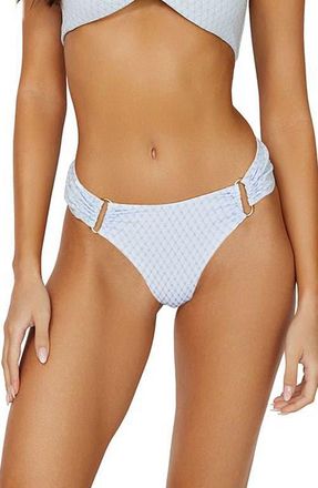 PQ Swim Metallic Bikini Bottoms in Tallulah at Nordstrom, Size Medium