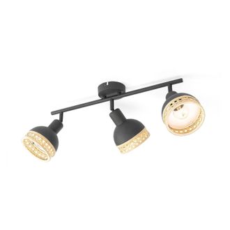 Lindby Foco lonnaris En Negro De Metal - Lindby