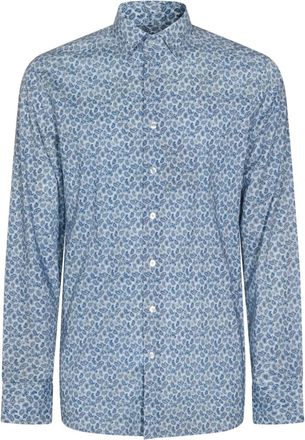 Etro Overhemd met paisley-print - Blauw