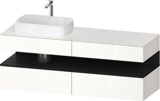Duravit Qatego Consola Mueble Bajo Lavabo, 2 Extensiones, 2 - Duravit