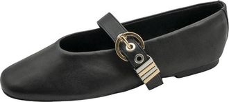 Steve Madden Lucia Mary Jane Flat - - Shoes - Donna - Nero - 41 EU