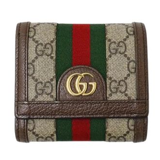 Gucci Pre-owned Wallets, female, Multicolor, Size: ONE SIZE Pre-owned Vintage Bi-fold Wallet
