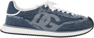 Dolce & Gabbana Blue Logo Carryover Sneakers
