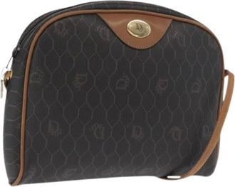 Dior Pre-owned Cross Body Bags, female, Black, Size: ONE SIZE Pre-owned Vintage Shoulder Bag