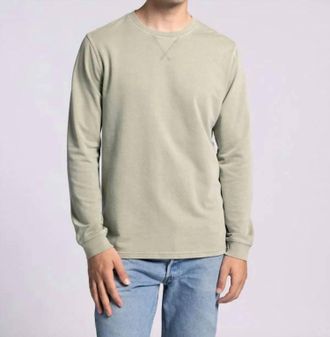 Thread & Supply Hemsworth Top In Grey Sage