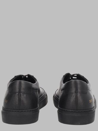 Common Projects Calf Leather Sneakers - Black