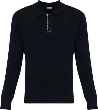 Burberry Tops, Heren, Blauw, XS, Wol, Marcus Polo