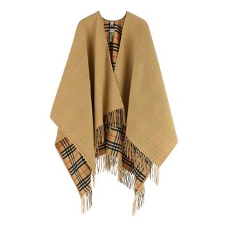Burberry Jassen, Dames, Bruin, ONE Size, Capes
