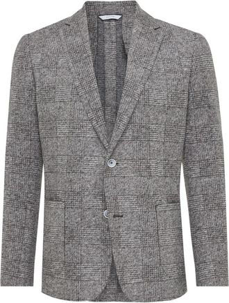 Gentiluomo Klassieke Blazer - Heren - Blazers - Bruin - L - Jassen