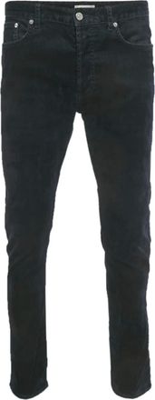 Dior Jeans con logo in velluto - Nero