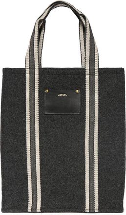 Isabel Marant Aruba Puebla Logo Patch Tote Bag