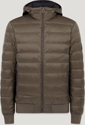 Belstaff Control Jacket Mens Down Filled Nylon Major Brown Size 2XL