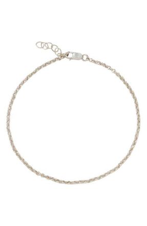 Made by Mary Rolo Chain Bracelet in Silver at Nordstrom, Size 8