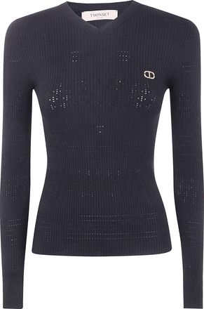 Twin-Set Long Sleeve Sweater