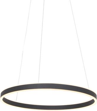 Steinhauer L&aacute;mpara Colgante - Ringlux - Negro - Pl&aacute;stico Metal - Steinhauer