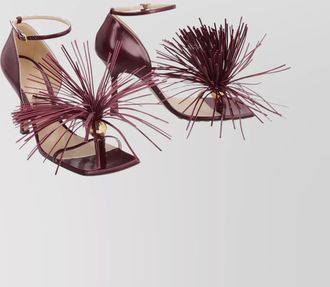 Bottega Veneta leather fringe tassel sandals