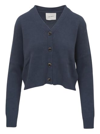 Lisa Yang V-neck cashmere cardigan - women - Cashmere - 2 - Blue