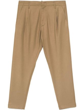 Dondup Ben trousers - men - Virgin Wool/Cotton/Elastane - 32 - Brown