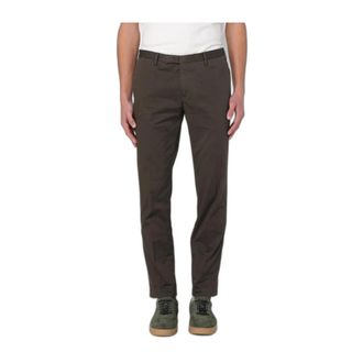 Pantaloni Torino Slim-fit broek - Heren - Broeken - Bruin - Maat: S Katoen