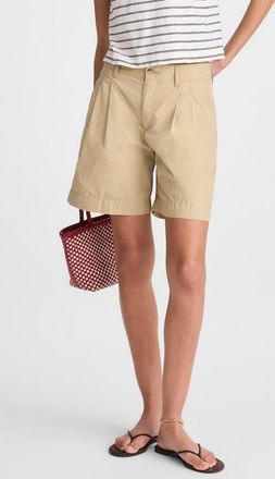 Madewell The Everyday Trouser Shorts in Fennel Seed at Nordstrom, Size 14