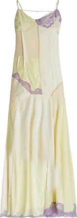 Sportmax Abito con ricamo - Giallo