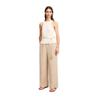 By Malene Birger Mujer, Pantalones, Beige, Talla: L