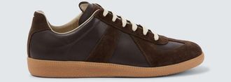 Maison Margiela Sneakers Replica in pelle e suede