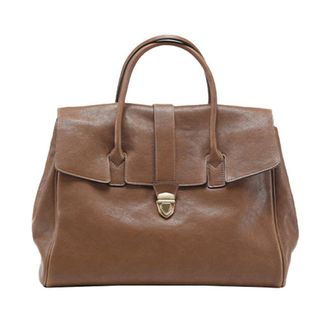 Generic Large Tote Bag for Women With Pockets Handbag PU Leather Solid Color Work Bag Purse for Travel Shopping