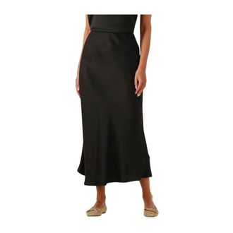 Drykorn Dames, Rokken, Zwart, Maat: W28 Satijn