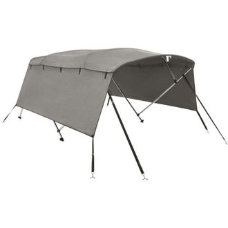 vidaXL Toldo Bimini 4 Arcos Con Paredes Laterales 243x(185-198)x137 Cm Vidaxl