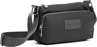 Maison Margiela number-patch cross body bag - Black