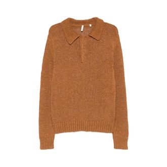 Sunflower Round-neck Knitwear, male, Brown, Size: M Sweater Sunflower