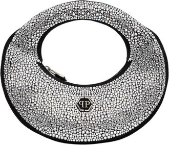 Philipp Plein Mini Tas - Dames - Handtassen - Grijs - ONE Size - Leer - Tassen