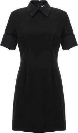 Sportmax Cipro Suit - Dames - Korte kleedjes - Zwart - S - Leer - Kleedjes