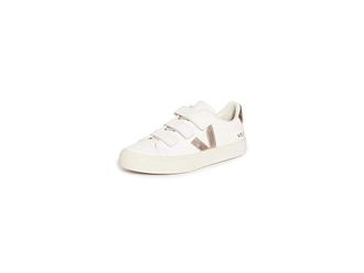 Veja Recife Logo Womens Shoes Extra White/Platine : EU 42.5 (US Womens 11.5) M, Leather