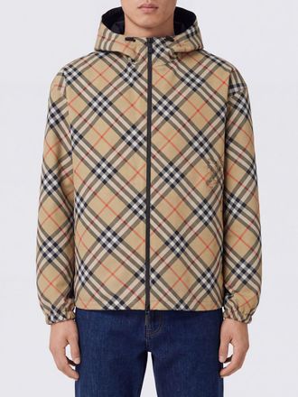 Burberry Giacca a vento reversibile con motivo Vintage Check e cappuccio