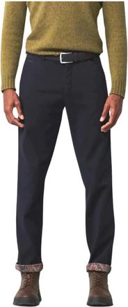 Meyer Thermische Tricotine Broek - Heren - Slim Fit Broeken - Blauw - W42 L32 - Katoen - Broeken