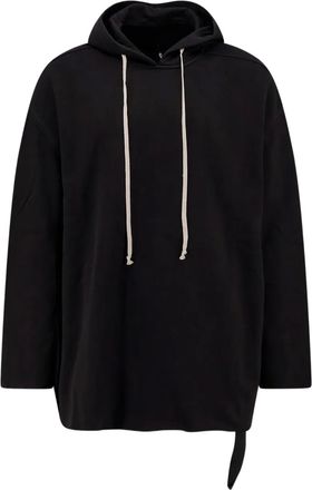 Rick Owens Felpa con coulisse - Nero