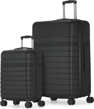 Bugatti Lisbon 2 Piece Hardside Luggage Set with Expansion